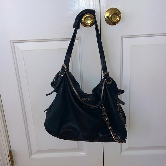 Jimmy Choo Handbags - Jimmy Choo biker hobo bag